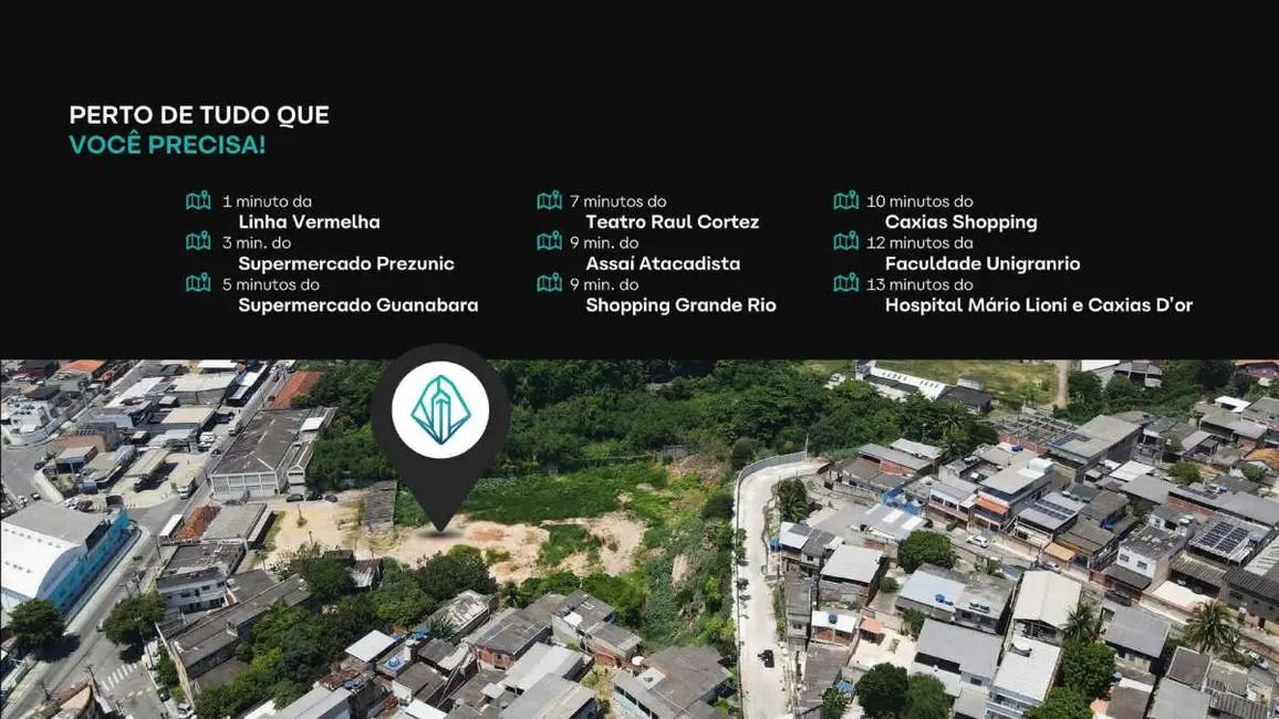 Apartamento com 2 quartos à venda, 44m2 em Centro, Duque De Caxias - RJ - imagem 3 Foto 3 de Apartamento com 2 quartos à venda, 44m2 em Centro, Duque De Caxias - RJ