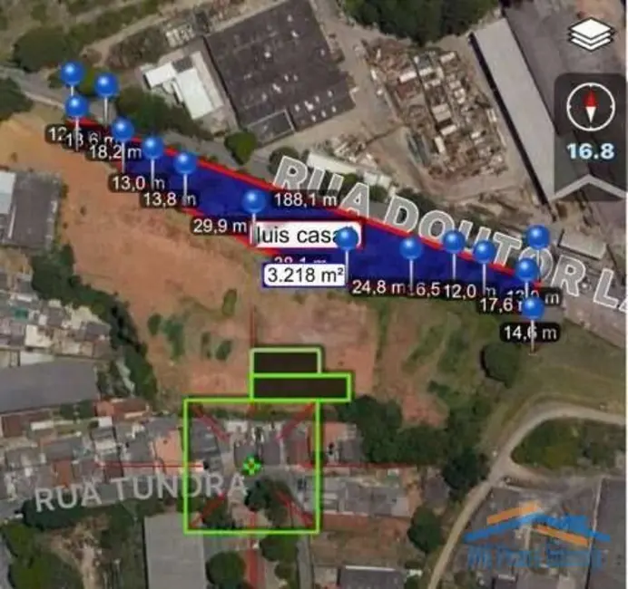 Foto 4 de Terreno / Lote à venda, 16538m2 em Parque Alexandre, Cotia - SP