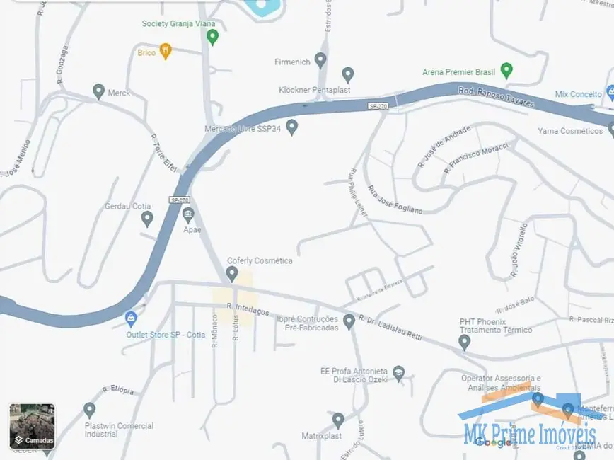 Foto 6 de Terreno / Lote à venda, 16538m2 em Parque Alexandre, Cotia - SP