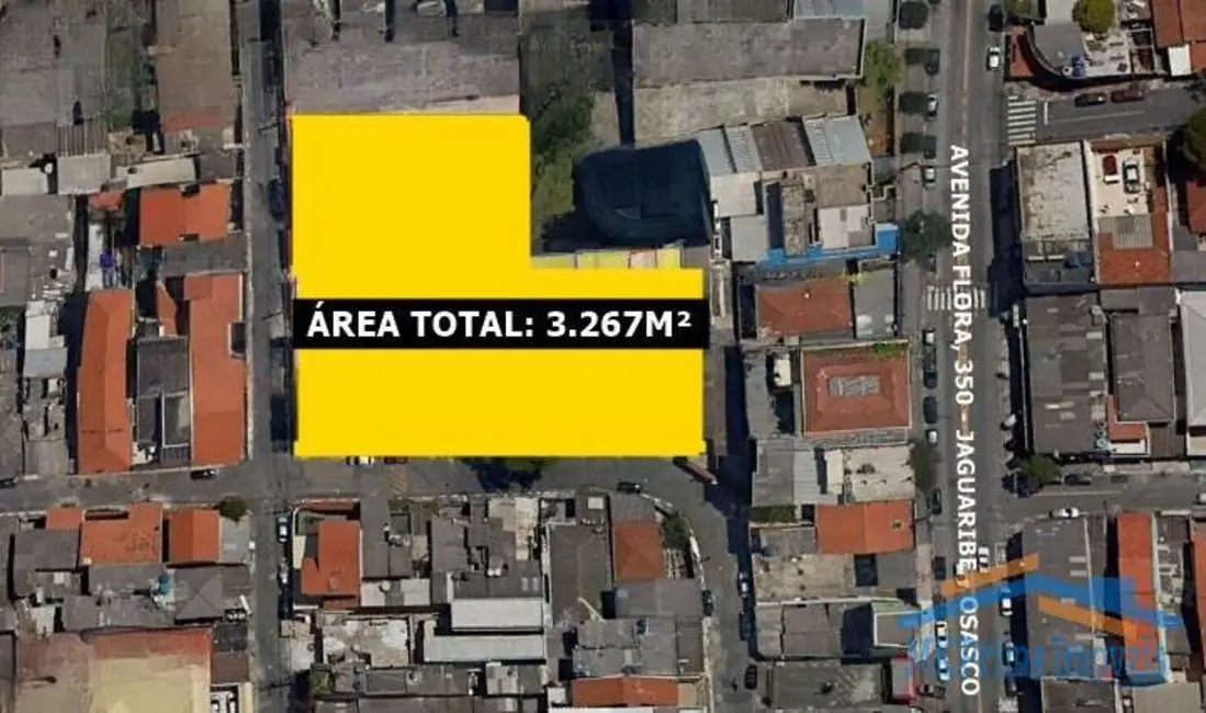 Foto 3 de Terreno / Lote à venda, 3267m2 em Jaguaribe, Osasco - SP