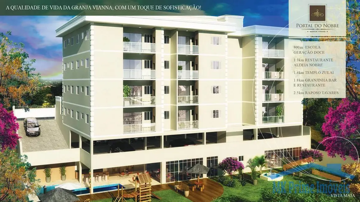 Foto 3 de Apartamento com 2 quartos à venda, 54m2 em Jardim Pioneiro, Cotia - SP