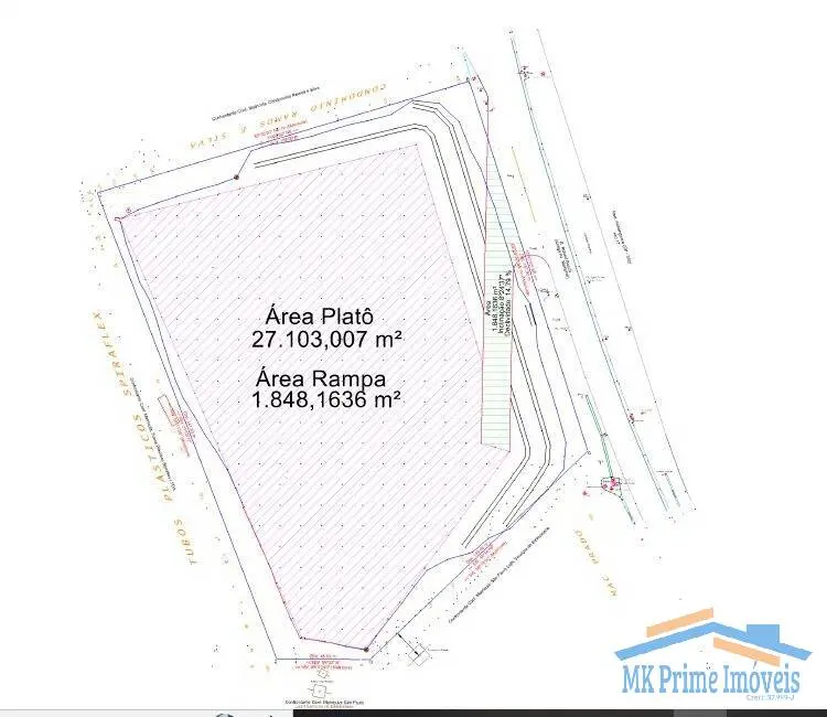 Foto 2 de Terreno / Lote à venda e para alugar, 41700m2 em Santa Fé, Osasco - SP