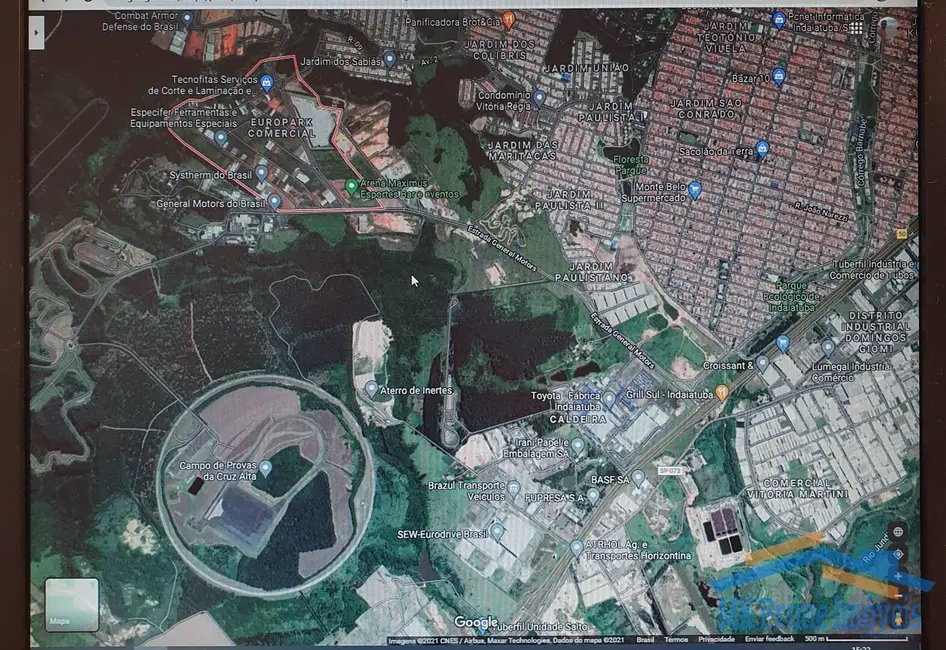 Foto 2 de Terreno / Lote à venda, 1000m2 em Europark Comercial, Indaiatuba - SP