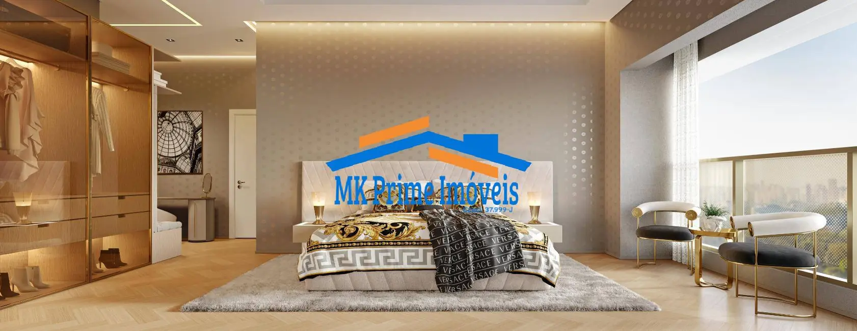 Apartamento com 3 quartos à venda, 217m2 em Moema, São Paulo - SP - imagem 6 Foto 6 de Apartamento com 3 quartos à venda, 217m2 em Moema, São Paulo - SP