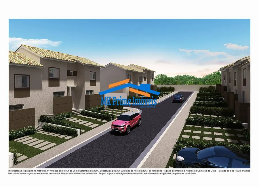 Foto 5 de Casa de Condomínio com 2 quartos à venda, 71m2 em Parque Rincão, Cotia - SP