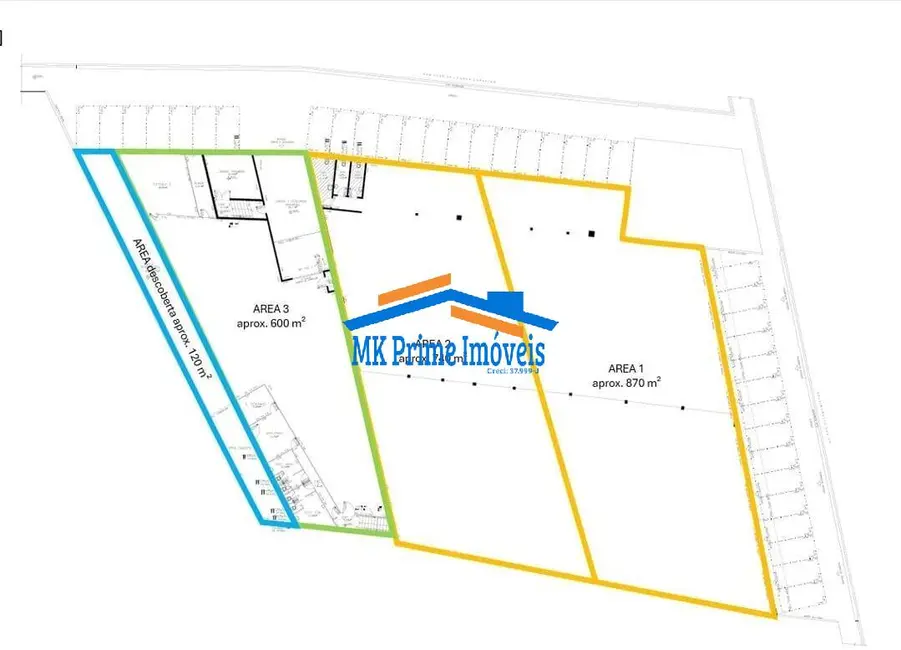 Armazém / Galpão para alugar, 2200m2 em Quitaúna, Osasco - SP - imagem 5 Foto 5 de Armazém / Galpão para alugar, 2200m2 em Quitaúna, Osasco - SP