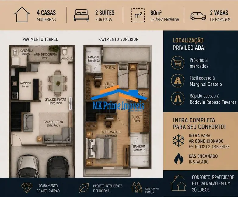 Sobrado com 2 quartos à venda, 85m2 em Bela Vista, Osasco - SP - imagem 2 Foto 2 de Sobrado com 2 quartos à venda, 85m2 em Bela Vista, Osasco - SP
