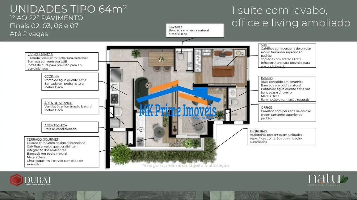 Apartamento com 2 quartos à venda, 64m2 em Centro, Osasco - SP - imagem 5 Foto 5 de Apartamento com 2 quartos à venda, 64m2 em Centro, Osasco - SP