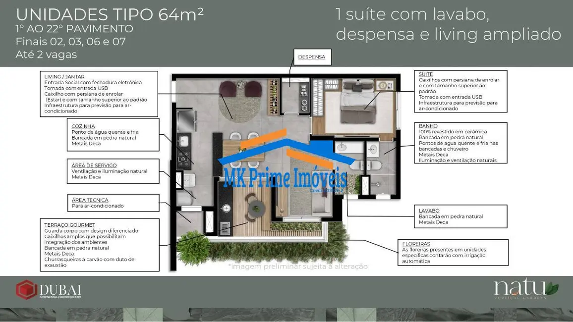Apartamento com 2 quartos à venda, 64m2 em Centro, Osasco - SP - imagem 6 Foto 6 de Apartamento com 2 quartos à venda, 64m2 em Centro, Osasco - SP