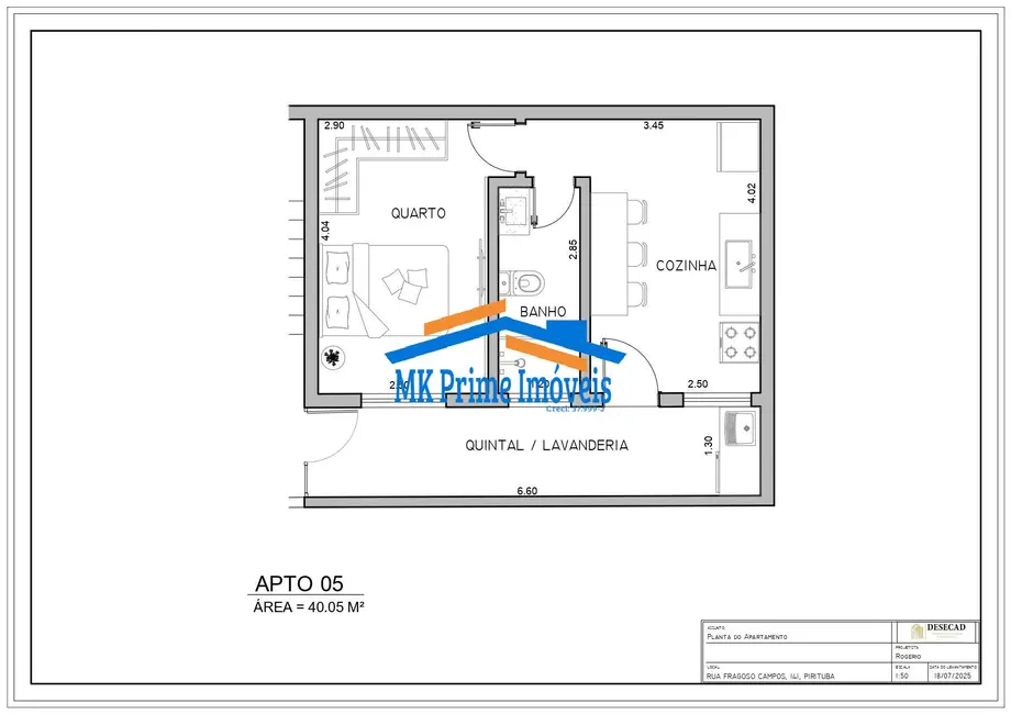 Foto 7 de Apartamento com 1 quarto para alugar, 40m2 em Vila Boaçava, São Paulo - SP