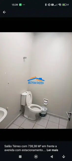 Foto 3 de Sala Comercial para alugar, 738m2 em Aliança, Osasco - SP