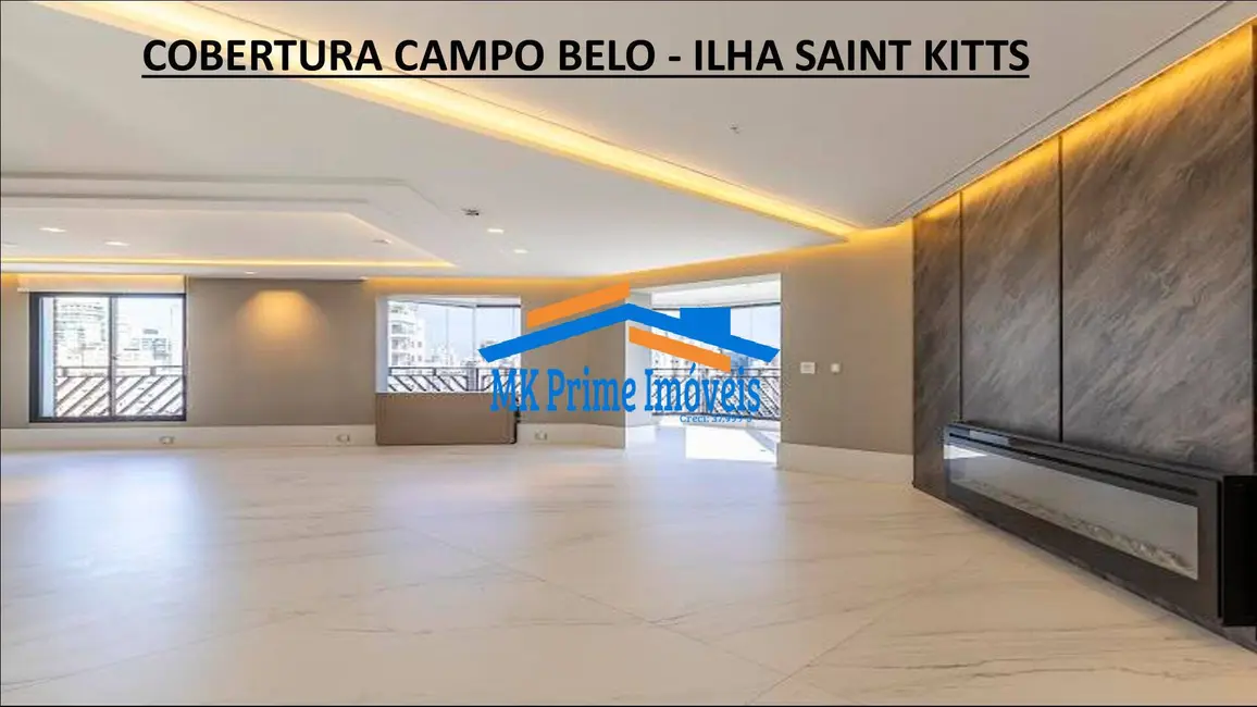 Foto 2 de Cobertura com 4 quartos à venda, 440m2 em Campo Belo, São Paulo - SP