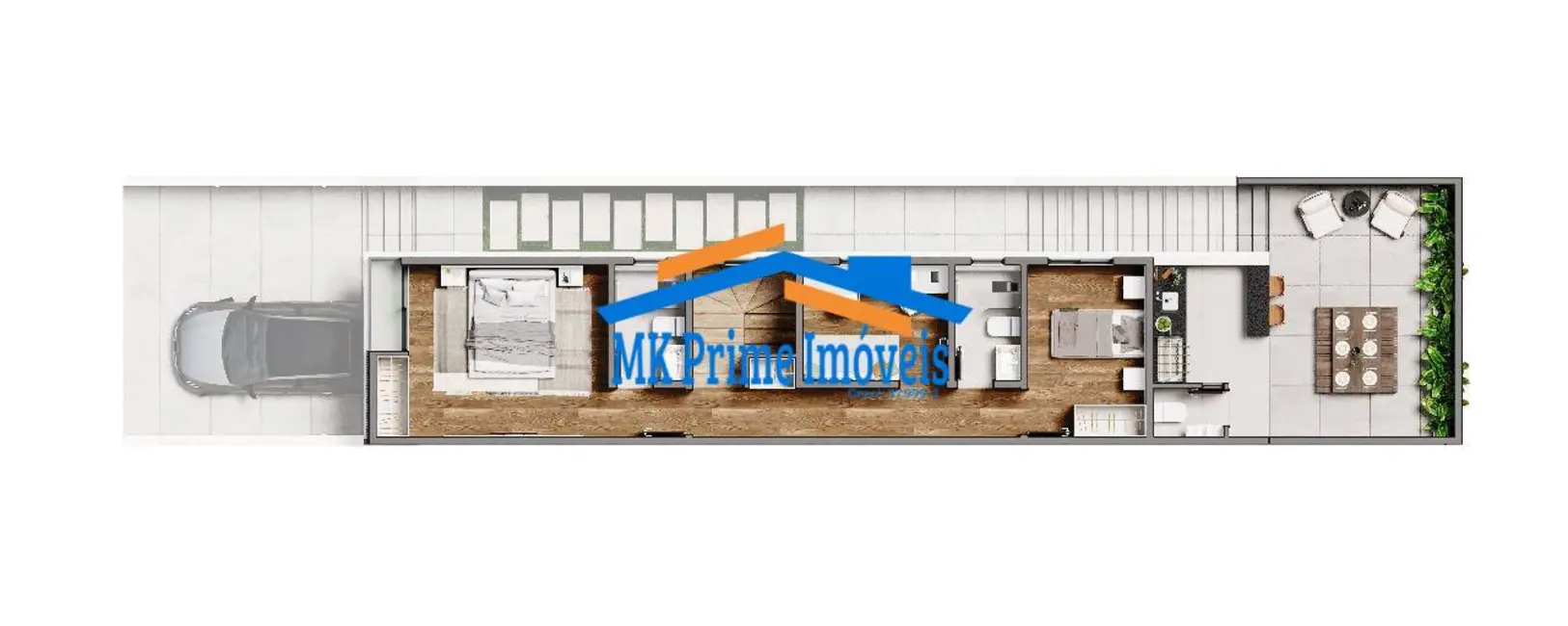 Foto 6 de Sobrado com 3 quartos à venda, 125m2 em Cotia - SP