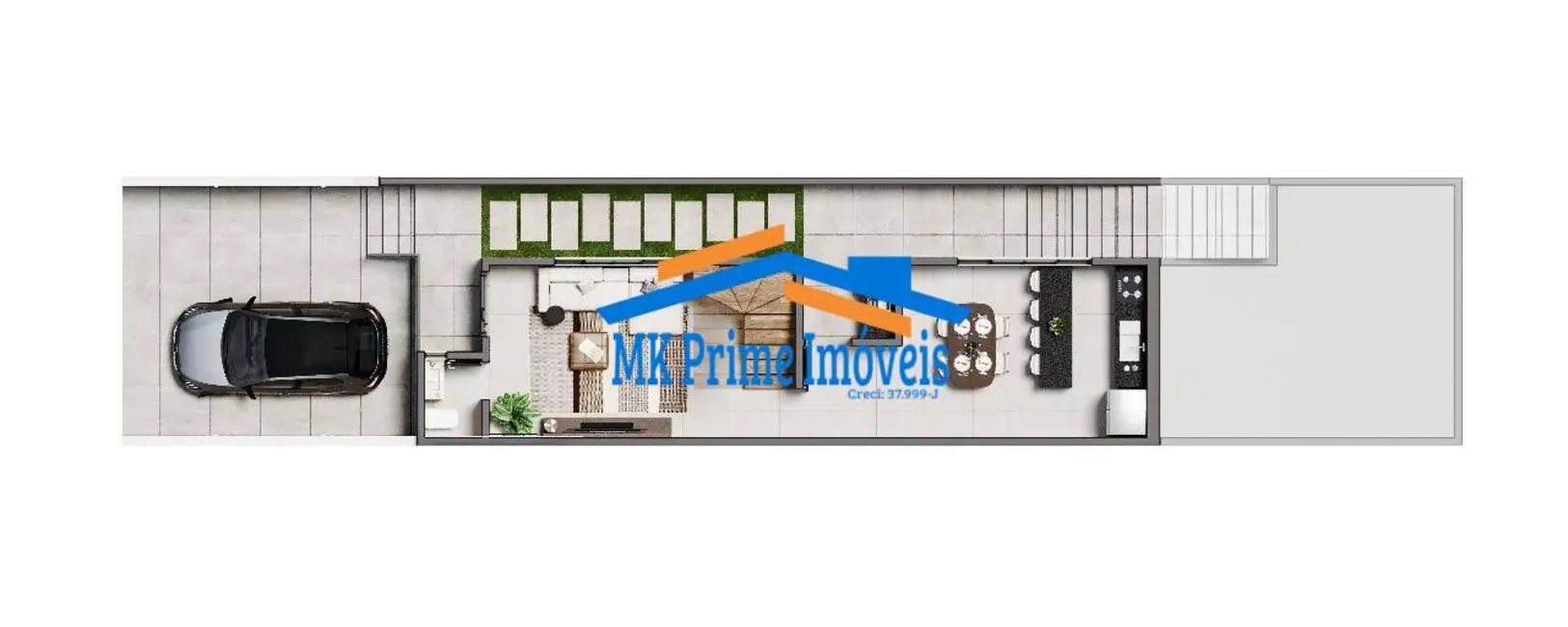 Foto 5 de Sobrado com 3 quartos à venda, 125m2 em Cotia - SP