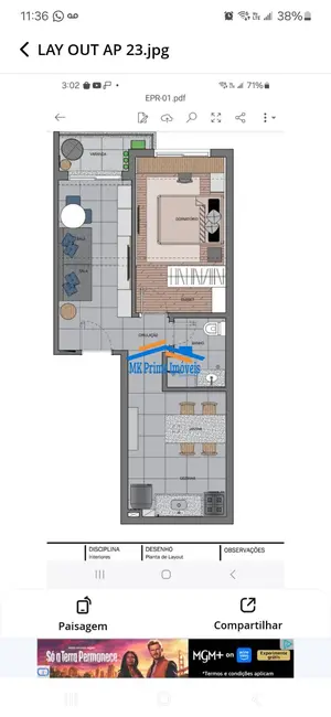 Foto 2 de Apartamento com 1 quarto à venda, 44m2 em Rio Pequeno, São Paulo - SP