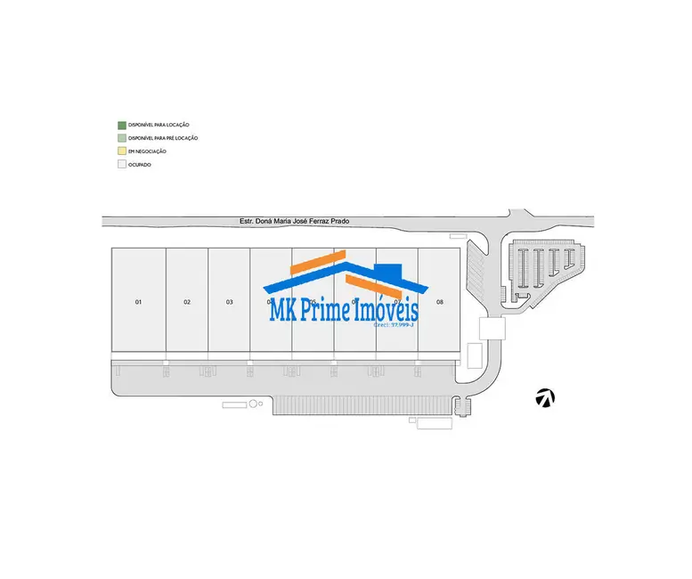 Foto 9 de Armazém / Galpão para alugar, 5422m2 em Embu Das Artes - SP