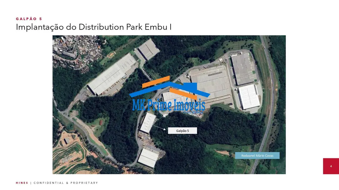 Foto 6 de Armazém / Galpão para alugar, 7290m2 em Embu Das Artes - SP