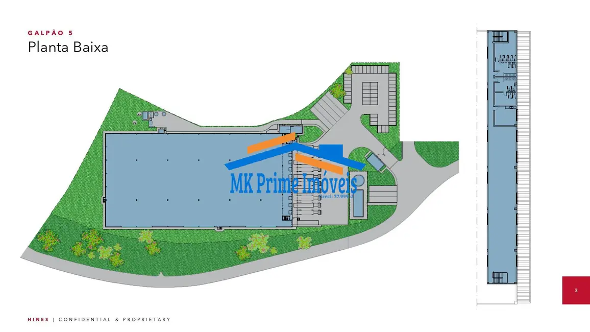 Foto 5 de Armazém / Galpão para alugar, 7290m2 em Embu Das Artes - SP