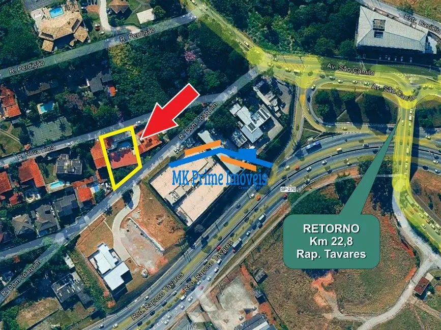 Foto 2 de Casa com 8 quartos à venda e para alugar, 445m2 em Granja Viana, Cotia - SP
