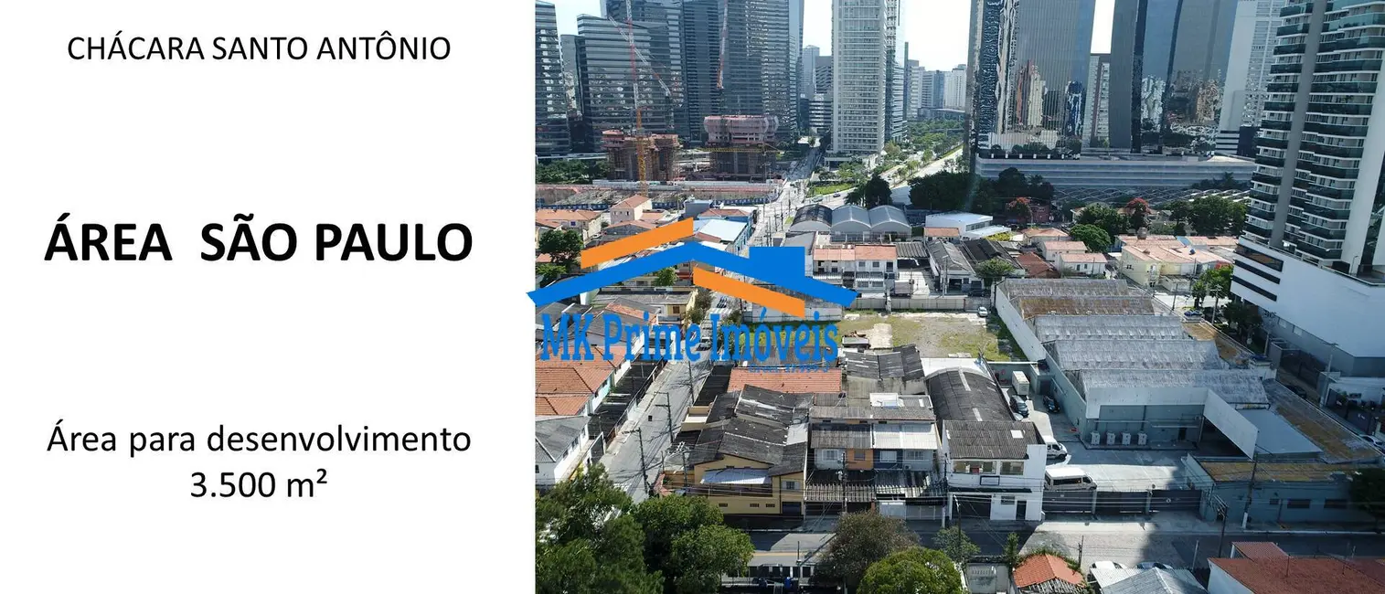 Terreno / Lote à venda, 3500m2 em Chácara Santo Antônio (Zona Sul), São Paulo - SP - imagem 1 Foto 1 de Terreno / Lote à venda, 3500m2 em Chácara Santo Antônio (Zona Sul), São Paulo - SP
