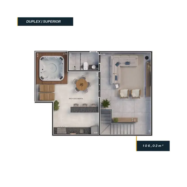 Foto 9 de Apartamento com 1 quarto à venda, 65m2 em Sao Pedro - SP