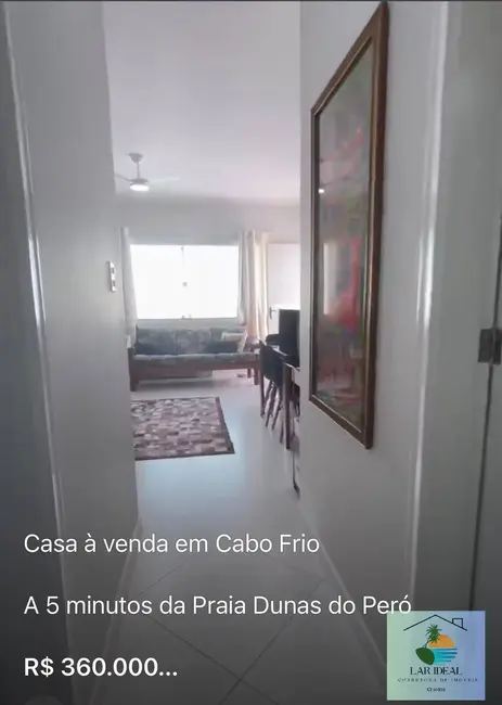Foto 7 de Casa com 2 quartos à venda em Cabo Frio - RJ