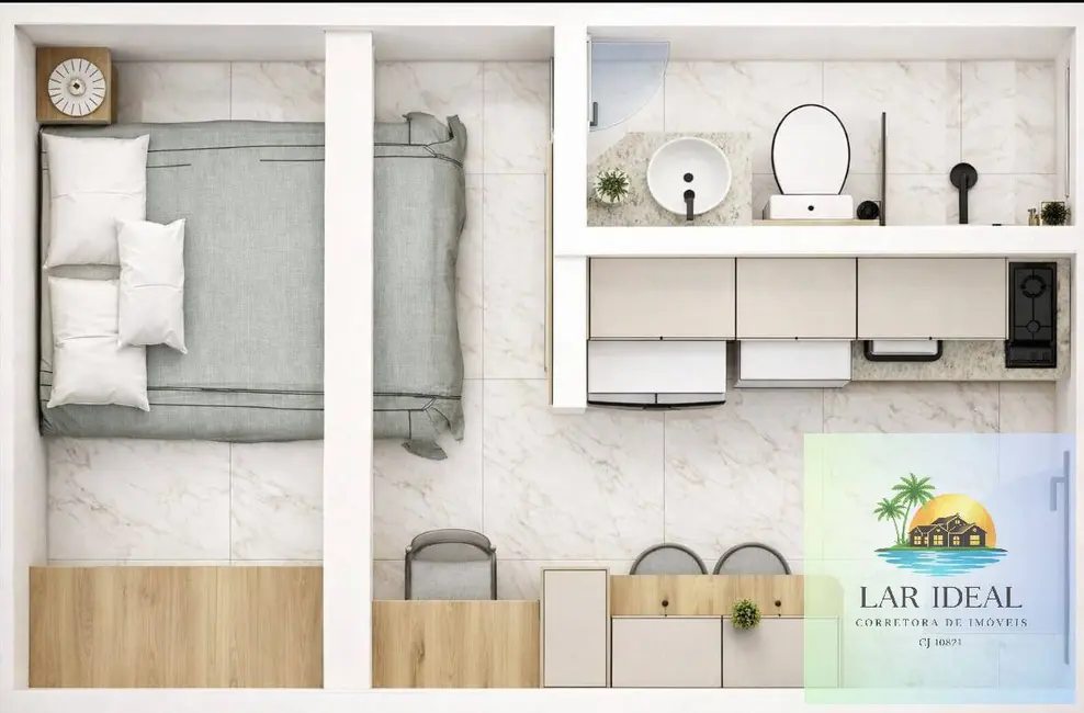 Foto 1 de Casa com 1 quarto à venda em Centro, Sao Pedro Da Aldeia - RJ