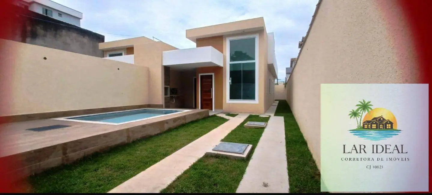 Casa com 3 quartos à venda em Rio Das Ostras - RJ - imagem 1 Foto 1 de Casa com 3 quartos à venda em Rio Das Ostras - RJ
