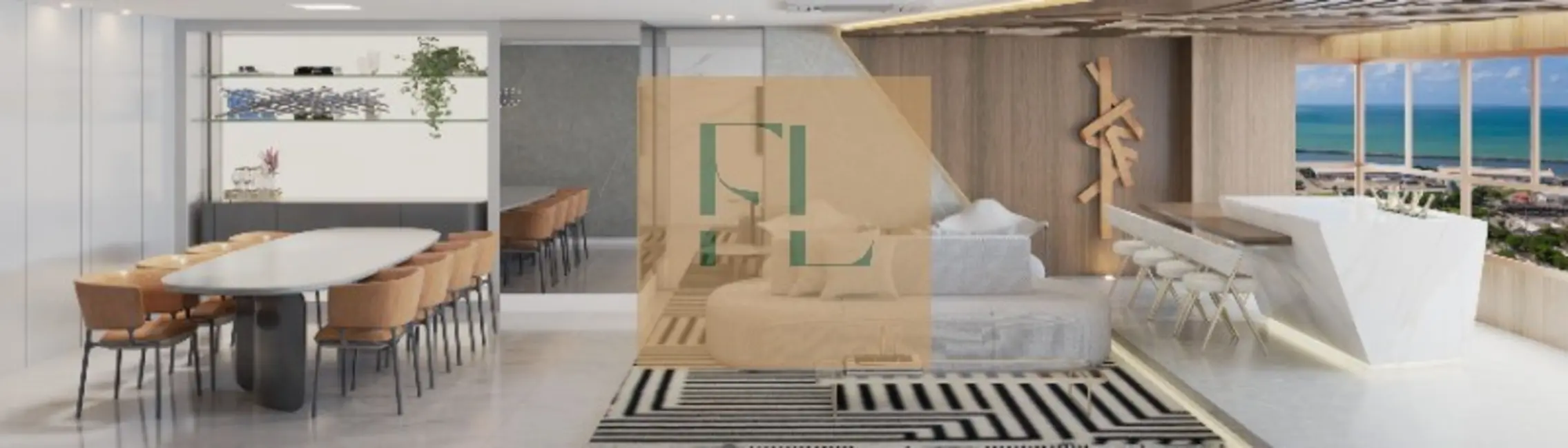 Apartamento com 3 quartos à venda, 122m2 em Santo Amaro, Recife - PE - imagem 4 Foto 4 de Apartamento com 3 quartos à venda, 122m2 em Santo Amaro, Recife - PE