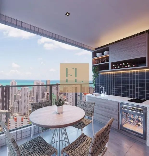 Apartamento com 3 quartos à venda, 91m2 em Boa Viagem, Recife - PE - imagem 2 Foto 2 de Apartamento com 3 quartos à venda, 91m2 em Boa Viagem, Recife - PE