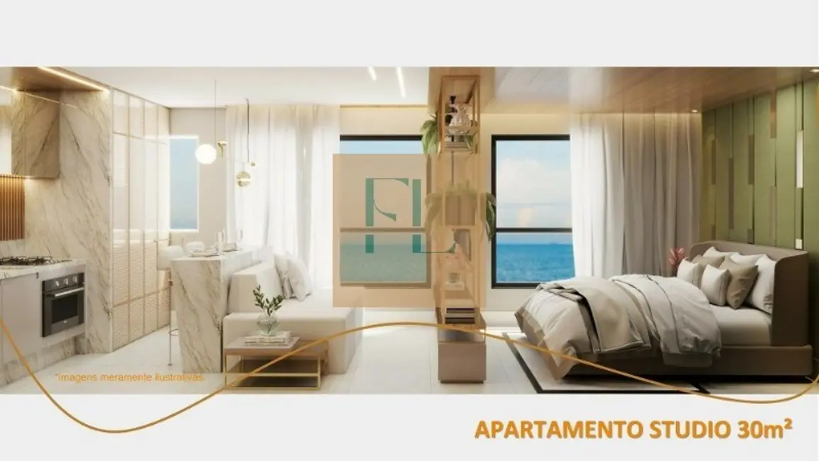 Foto 1 de Apartamento com 1 quarto à venda, 30m2 em Piedade, Jaboatao Dos Guararapes - PE