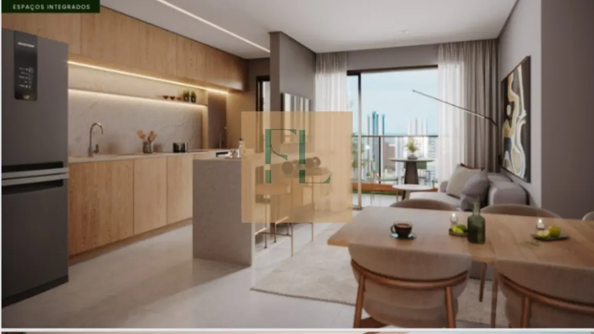 Foto 2 de Apartamento com 3 quartos à venda, 62m2 em Rosarinho, Recife - PE
