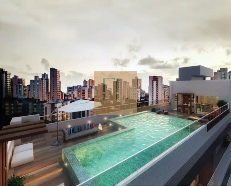 Foto 3 de Apartamento com 1 quarto à venda, 35m2 em Espinheiro, Recife - PE