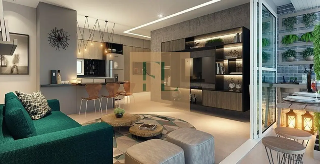 Foto 1 de Apartamento com 1 quarto à venda, 35m2 em Espinheiro, Recife - PE