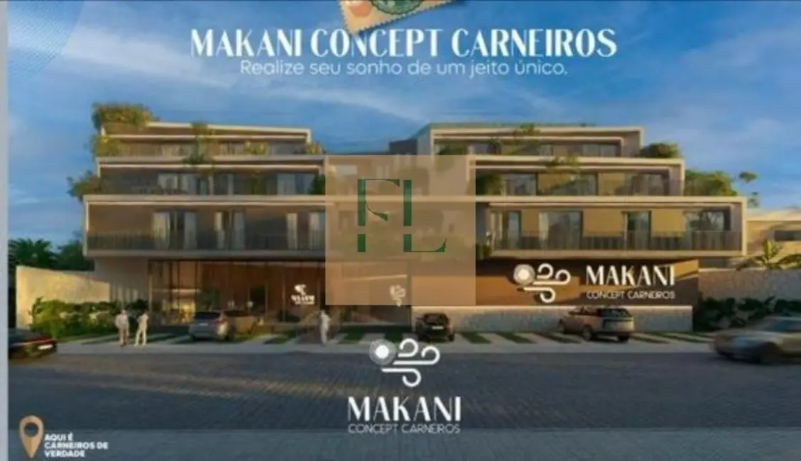 Foto 1 de Apartamento com 1 quarto à venda, 18m2 em Tamandare - PE