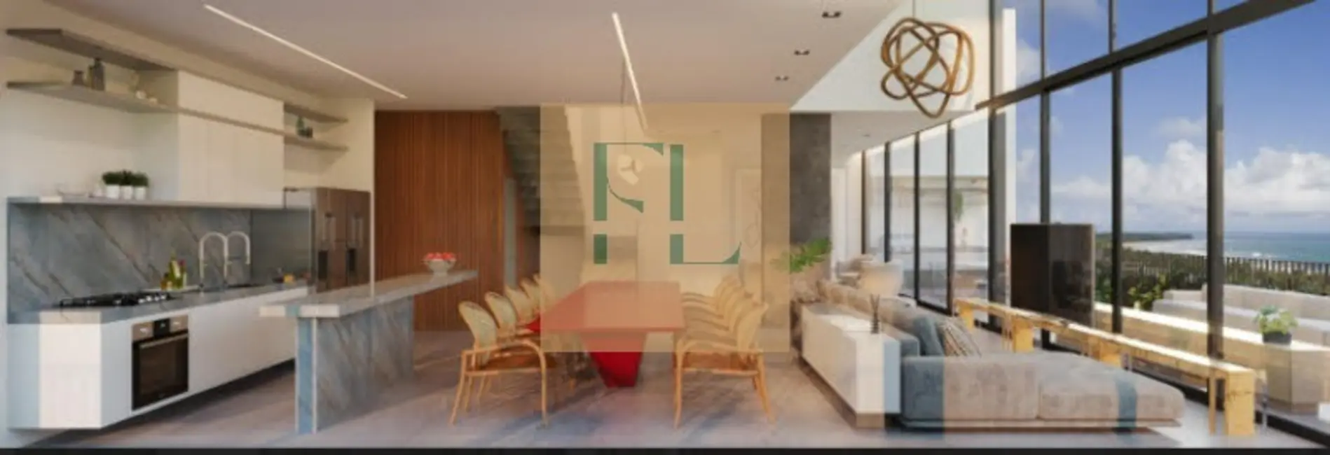 Foto 2 de Apartamento com 4 quartos à venda, 280m2 em Cabo De Santo Agostinho - PE