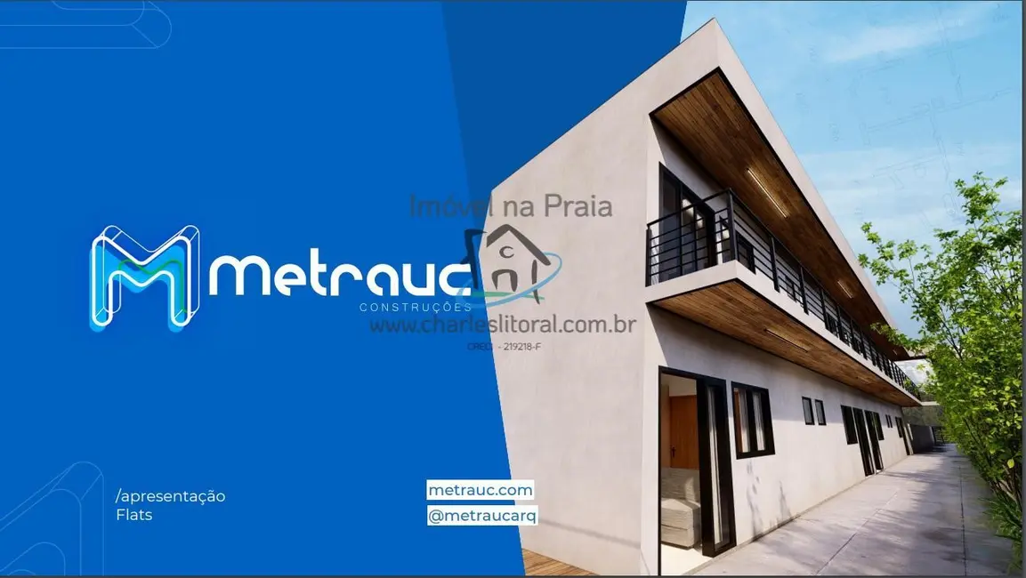 Foto 2 de Apartamento com 1 quarto à venda, 31m2 em Ubatuba - SP