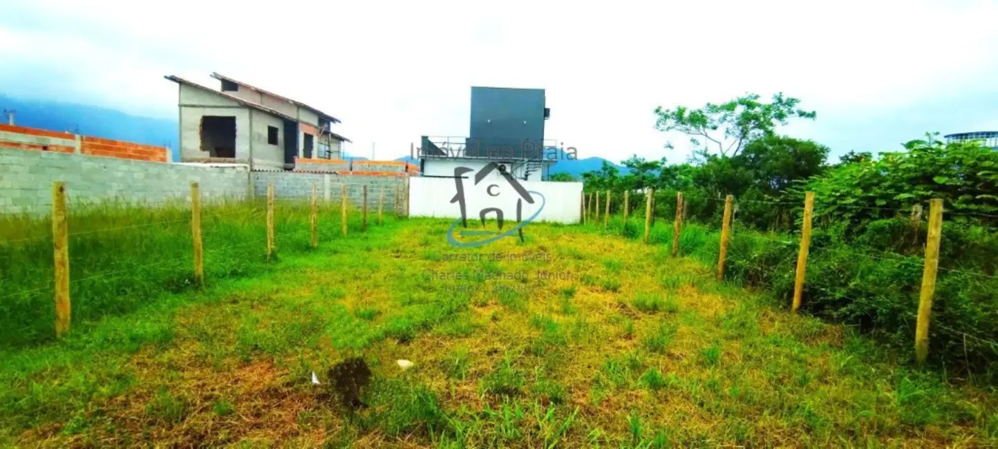 Foto 1 de Terreno / Lote à venda, 168m2 em Travessão, Caraguatatuba - SP