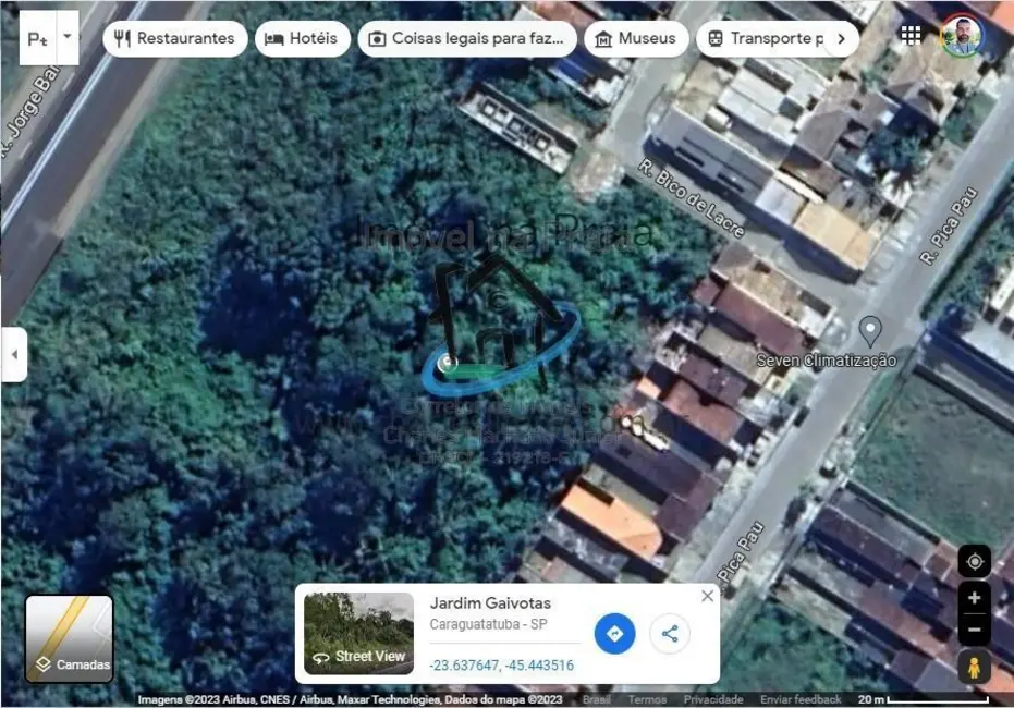 Foto 4 de Terreno / Lote à venda, 175m2 em Jardim das Gaivotas, Caraguatatuba - SP