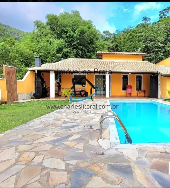 Foto 2 de Casa com 4 quartos à venda, 384m2 em Praia da Mococa, Caraguatatuba - SP