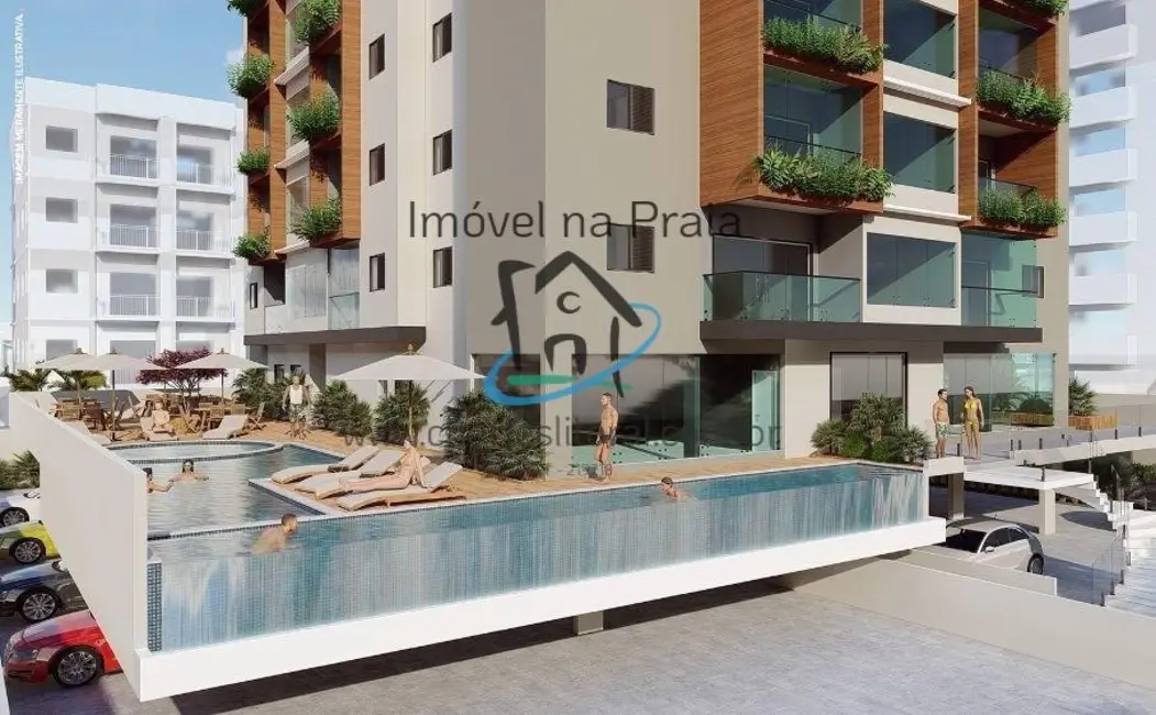Foto 3 de Apartamento com 2 quartos à venda, 54m2 em Caraguatatuba - SP
