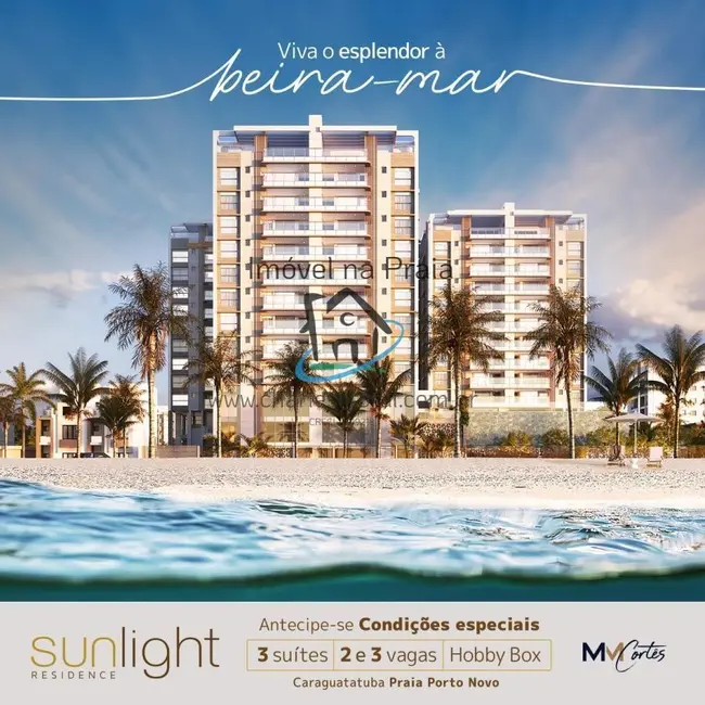 Foto 1 de Apartamento com 2 quartos à venda, 89m2 em Caraguatatuba - SP