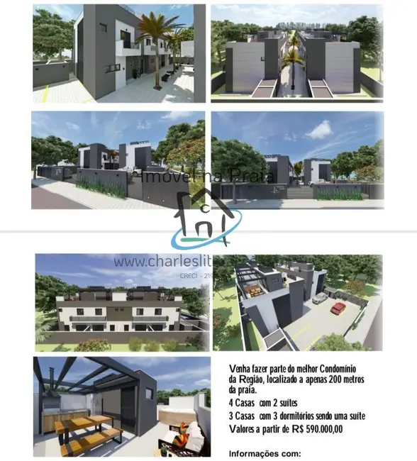 Foto 5 de Casa com 3 quartos à venda, 130m2 em Capricórnio I, Caraguatatuba - SP