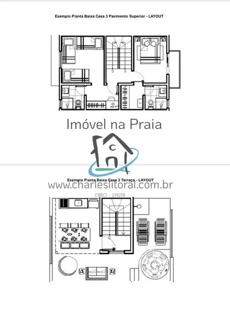 Foto 6 de Casa com 3 quartos à venda, 130m2 em Capricórnio I, Caraguatatuba - SP