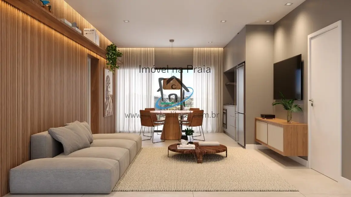 Foto 5 de Apartamento com 2 quartos à venda, 77m2 em Sumaré, Caraguatatuba - SP