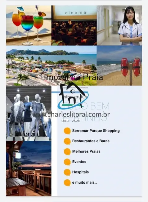 Foto 3 de Apartamento com 2 quartos à venda, 56m2 em Caraguatatuba - SP