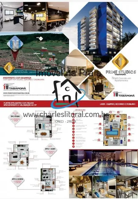 Foto 3 de Apartamento com 1 quarto à venda, 38m2 em Praia das Palmeiras, Caraguatatuba - SP