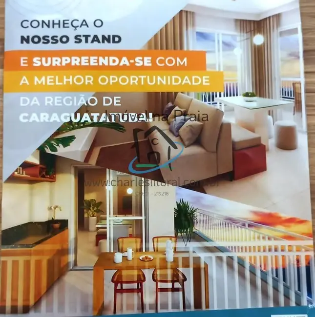 Foto 2 de Apartamento com 2 quartos à venda, 61m2 em Caraguatatuba - SP