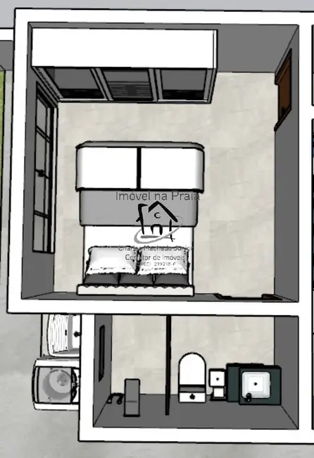 Foto 4 de Casa com 2 quartos à venda, 56m2 em Jardim das Gaivotas, Caraguatatuba - SP