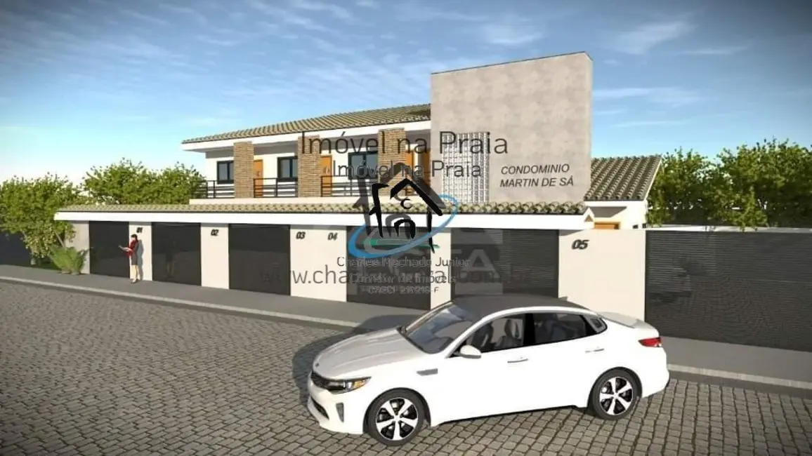 Foto 2 de Apartamento com 1 quarto à venda, 30m2 em Martim de Sá, Caraguatatuba - SP